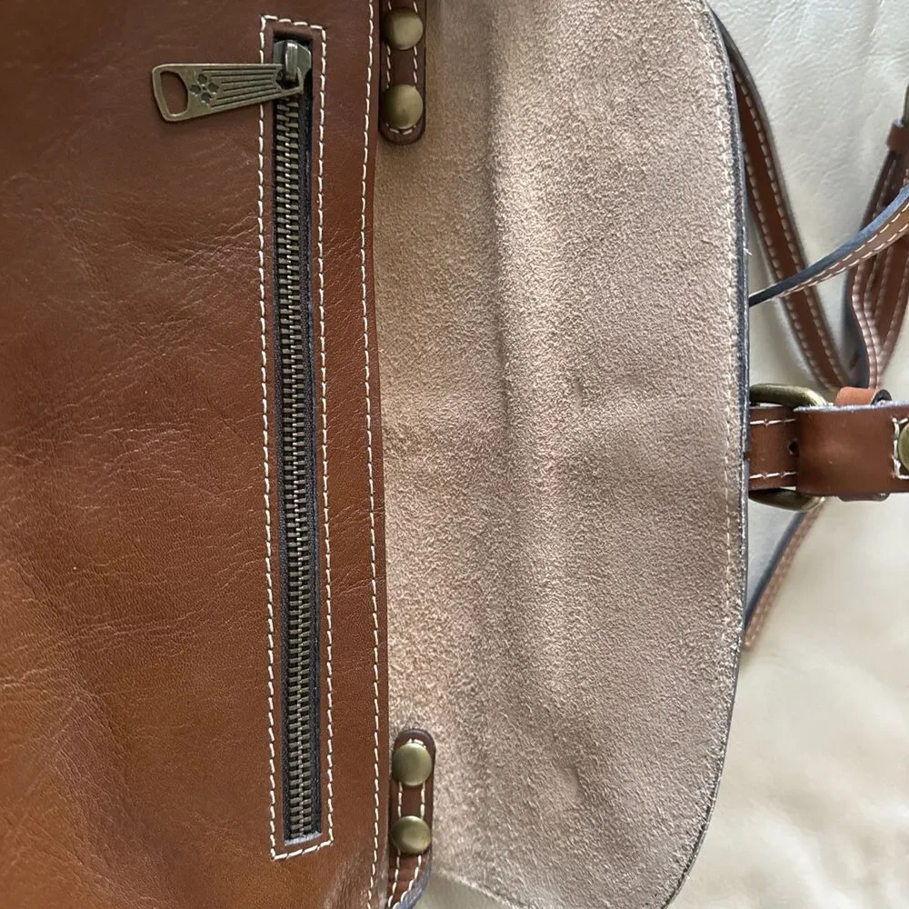 Patricia Nash Leather Crossbody Purse Adjustable Strap Crossbody 6x 12inches